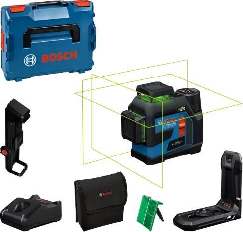 Bosch Blauw GLL 12V-100-33 CG Professional Lijnlaser | in L-BOXX 136 met 1 x accu GBA 12V 2.0Ah + LB 10 0601065401