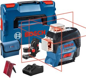 Bosch Blauw GLL 3-80 C Kruislijnlaser + BM1 houder in L-boxx 0601063R02