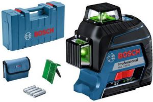 Bosch Blauw GLL 3-80 G | Rotatielaser | Richtplaat | Opbergtas | Batterijen 0601063Y00