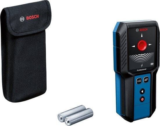 Bosch Blauw GMS 120-27 Detector | 2x batterij 1 5V LR6 (AA) | In Doos 0601081700