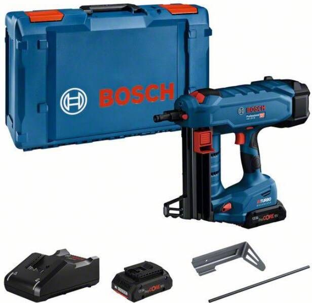 Bosch Blauw GNB 18V-38 | Accubetontacker | 18V | 2 x 4 0 ProCORE accu&apos;s + snellader | In L-Boxx 06019L7002
