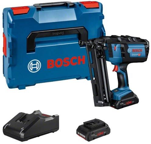 Bosch Blauw GNH 18V-64 M PROFESSIONAL | Accu Tacker | 18V | incl. accu en lader 0601481003