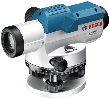 Bosch Blauw GOL 26 D Professional | Optisch Nivelleertoestel | incl. koffer en accessoire-set 0601068002