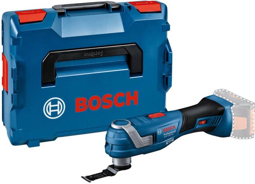 Bosch Blauw GOP 18V-34 Accu Multitool 18V | zonder accu&apos;s en lader in L-Boxx 06018G2000