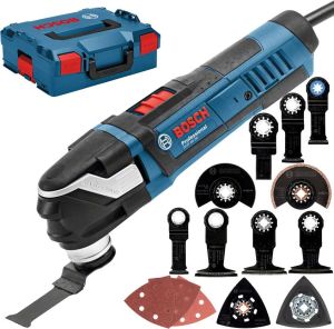 Bosch Blauw GOP 40-30 multitool 400W in L-BOXX + accessoires