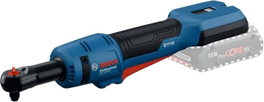 Bosch Blauw GRC 18V-60 Professional Accu ratelsleutel | Zonder accu&apos;s en lader 06019N8000