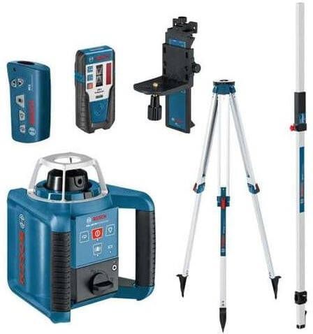 Bosch Blauw GRL 300 HVG SET Rotatielaser | + LR 1 + WM4 + RC1 + BT 300 en GR 240 061599404B