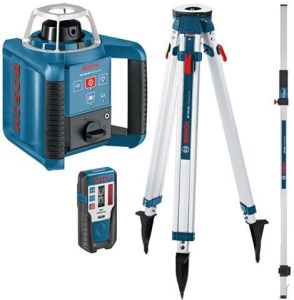 Bosch Blauw GRL 400 H Set Rotatielaser | + Bouwstatief BT 170 + meetlat GR240 061599403U