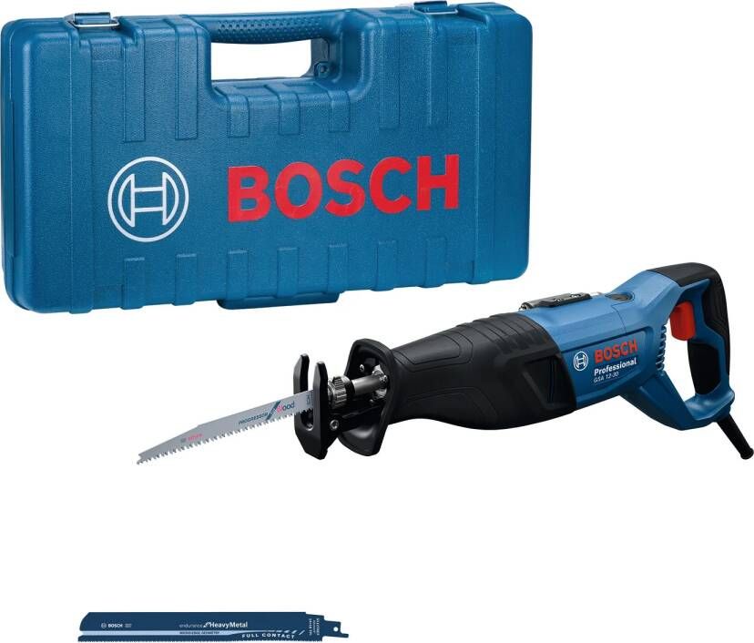 Bosch Blauw GSA 12-30 Reciprozaag | In koffer + reciprozaagblad 06016C7000