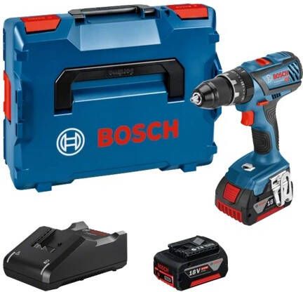 Bosch Blauw GSB 18V-28 Professional | Accu Schroefklopboormachine | L-BOXX 136 | GBA 18V 4.0Ah 06019H400C
