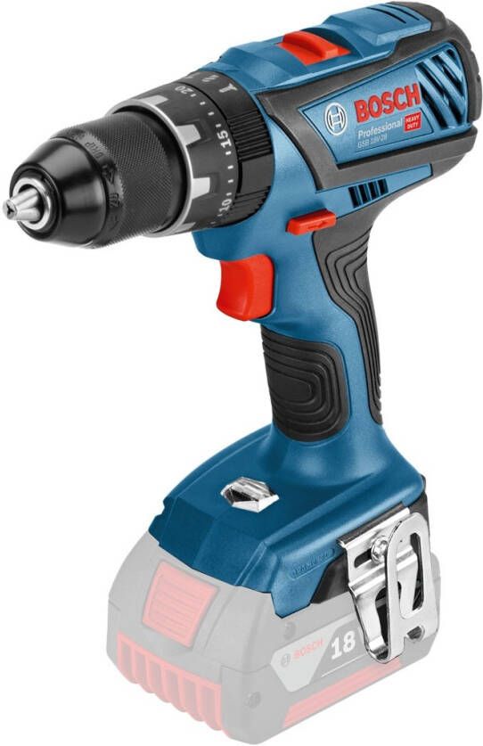 Bosch Blauw GSB 18V-28 Professional Accuklopboorschroevendraaier | zonder accu&apos;s en lader 06019H4000