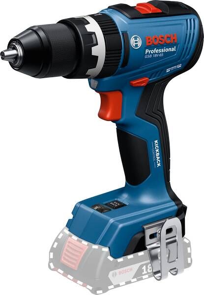 Bosch Blauw GSB 18V-65 Accu klopboorschroevendraaier | Exclusief Accu&apos;s en Lader 06019N3300