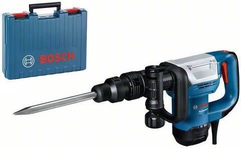 Bosch Blauw GSH 5 | Breekhamer met SDS max + puntbeitel Koffer 0611338700