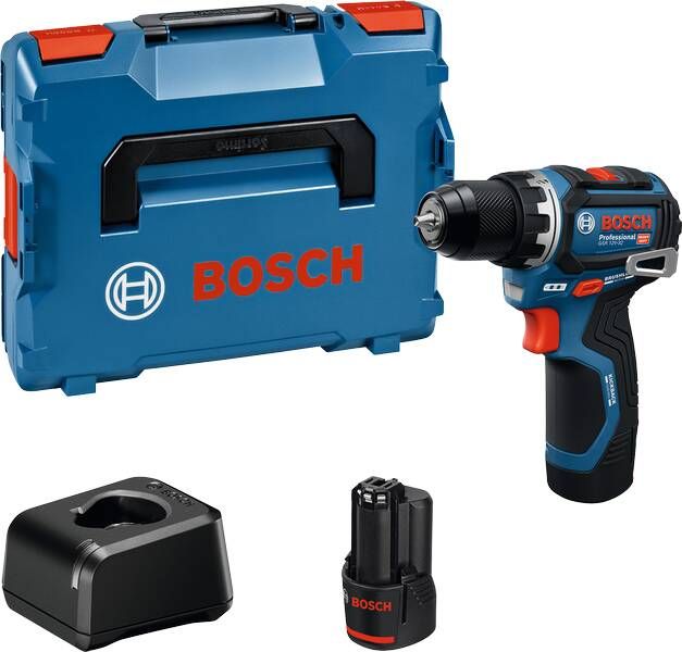 Bosch Blauw GSR 12V-32 Accuschroefboormachine | 2x GBA 12V 2 0 Ah en Lader GAL 12V-20 06019N7002