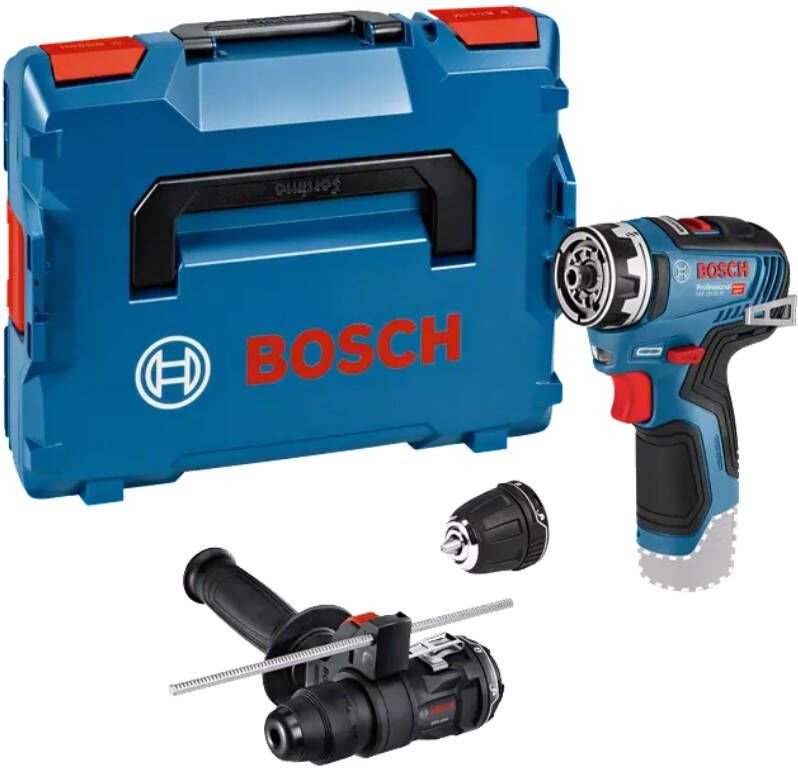 Bosch Blauw GSR 12V-35 FC Accu Schroefboormachine | Zonder accu en lader | In L-Boxx 102 06019H300B