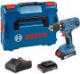 Bosch Blauw GSR 18V-21 Professional | Accu Schroefboormachine | L-Case | GBA 18V 2.0Ah 06019H100A - Thumbnail 1