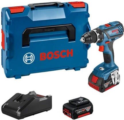 Bosch Blauw GSR 18V-28 Professional | Accu Schroefboormachine | L-BOXX 136 | GBA 18V 4.0Ah 06019H410A