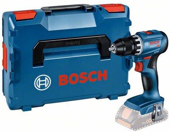 Bosch Blauw GSR 18V-45 Professional | Accuschroefboormachine | Excl. accu&apos;s en lader | L-BOXX 136 + inlay 06019K3201