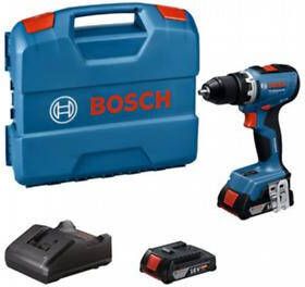Bosch Blauw GSR 18V-65 Accu Schroefboormachine | Incl. accu&apos;s en lader 06019N3000