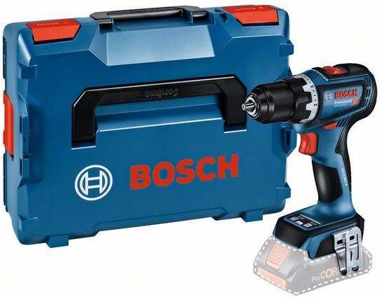Bosch Blauw GSR 18V-90 C Professional Accuschroefboormachine | Excl. accu&apos;s en lader | L-BOXX 136 06019K6002