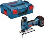 Bosch Blauw GST 18 V-li S accu decoupeerzaag | 4.0Ah Li-Ion + oplader GAL 18 V-40 in L-Boxx 06015A5107 - Thumbnail 1