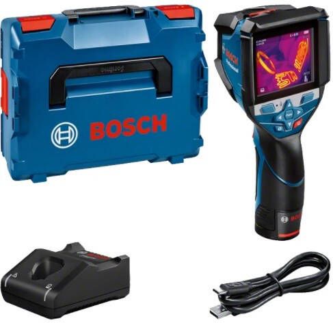 Bosch Blauw GTC 600 C Professional Warmtebeeldcamera | 12 V | 1 x 2.0 Ah accu + snellader | In L-BOXX 136 0601083500