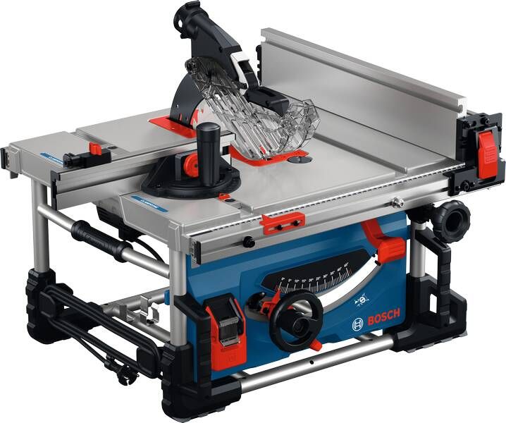 Bosch Blauw GTS 70-216 Stationaire Machine | Incl. Zaagblad PRO Wood Parallelgeleider en Hoekaanslag 0601B30600