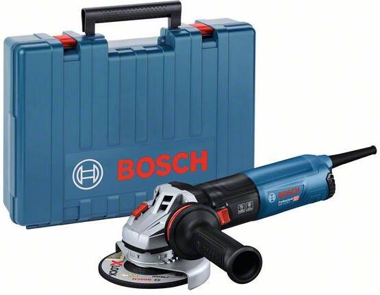 Bosch Blauw GWS 14-125 S | Haakse slijpmachine | 1400 W | 125 mm | In koffer 06017D0101