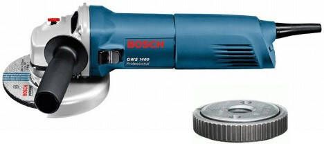 Bosch Blauw GWS 1400 Haakse slijper | 1.400w + SDS clic spanmoer 0601824802