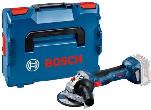 Bosch Blauw GWS 18V-7 Professional | Accu Haakse slijper | 115 mm | L-BOXX | excl. accu en lader