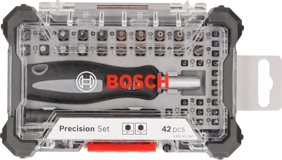 Bosch Accessoires 1x Set Precision schroefbits 2607002836