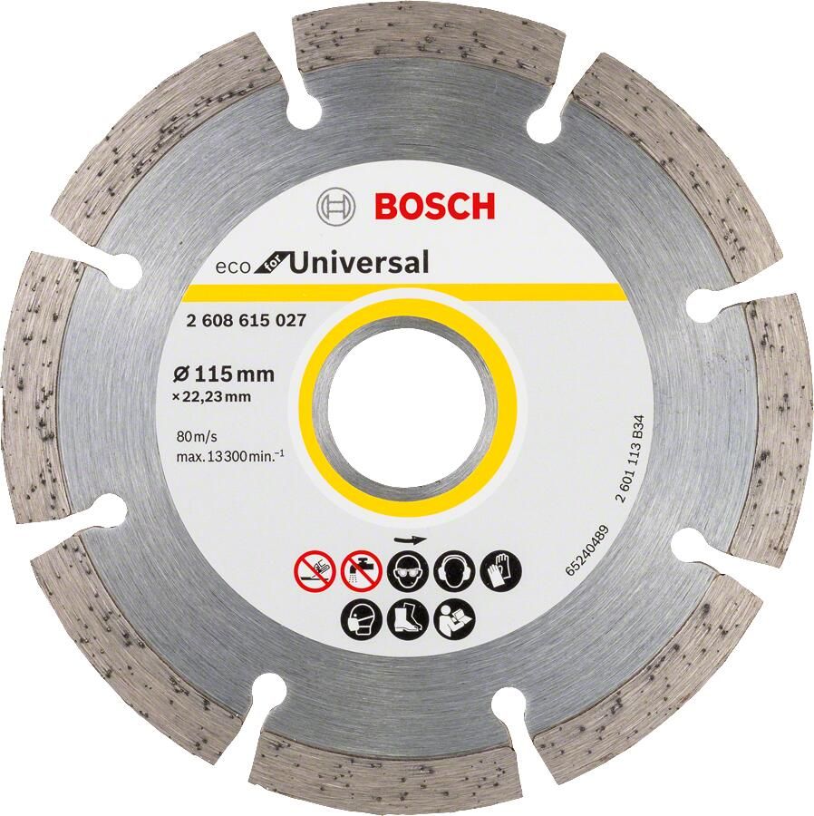 Bosch Accessoires Diamantschijf Universal Line 115 x 22 23 x 2x 7 10x 2608615040