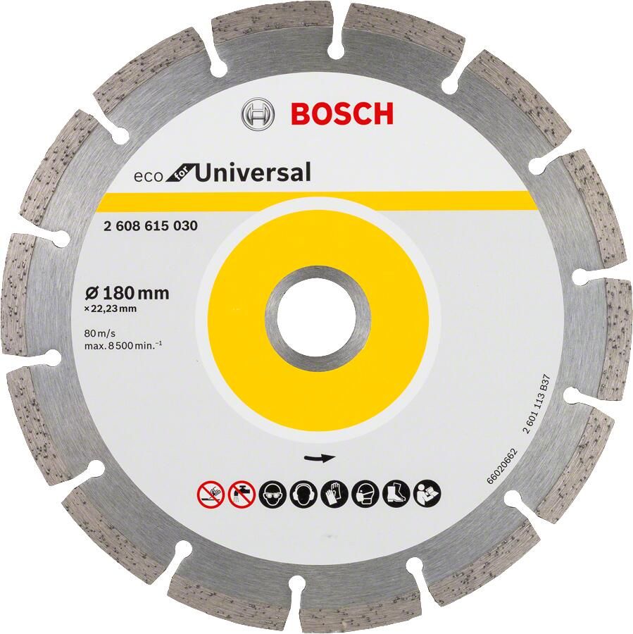 Bosch Accessoires Diamantschijf Universal Line 230 x 22 23 x 2 6 x 7 10x 2608615044