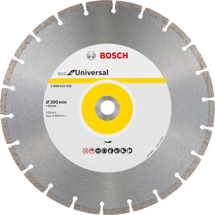 Bosch Accessoires Diamantschijf Universal Line 300 x 20 x 3 2x 8 2608615032