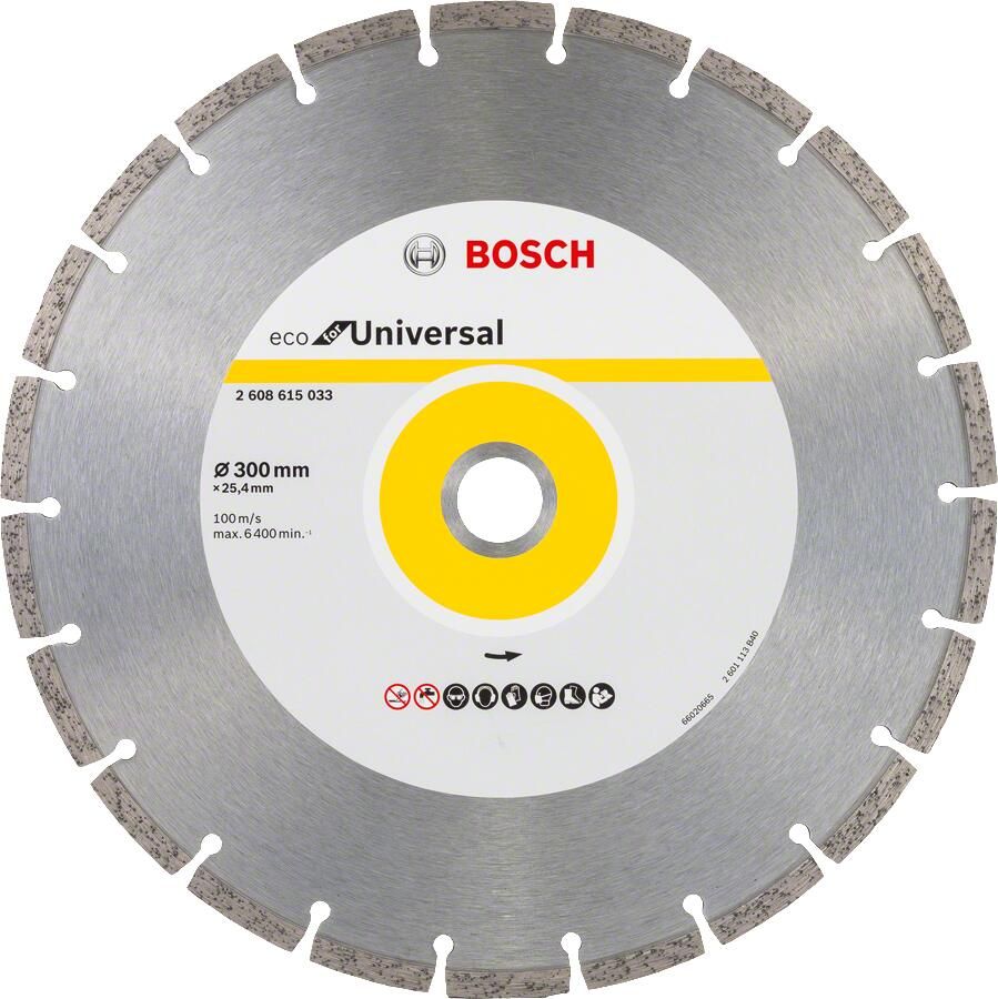 Bosch Accessoires Diamantschijf Universal Line 300 x 25 4 x 3 2x 8 2608615033