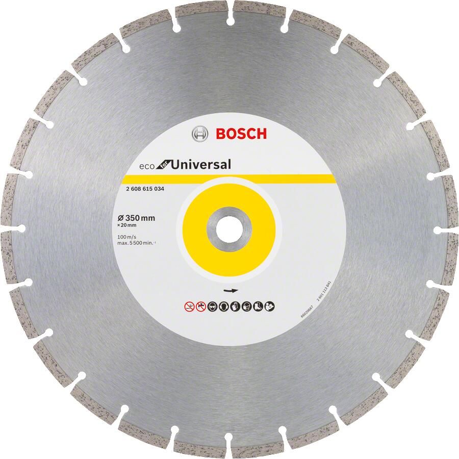 Bosch Accessoires Diamantschijf Universal Line 350 x 20 x 3 2x 8 2608615034