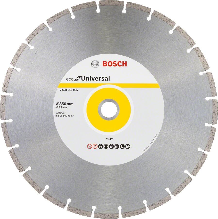Bosch Accessoires Diamantschijf Universal Line 350 x 25 4 x 3 2x 8 2608615035