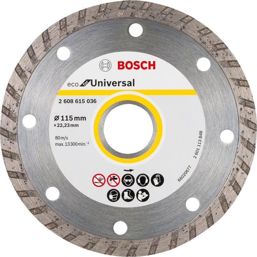 Bosch Accessoires Diamantschijf Universal Turbo Line 125 x 22 23 x 2 4 x 7 10x 2608615046