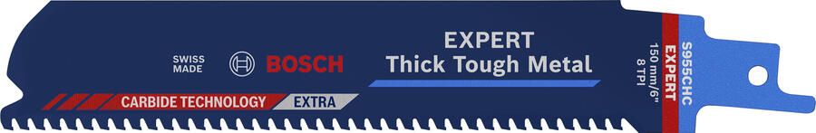 Bosch accessoires EXPERT S955CHC Thick Tough Metal Reciprozaagblad | 100x 2608902634