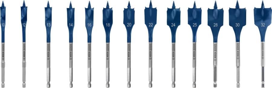 Bosch Accessoires EXPERT Speedborenset Self Cut Speed | 13-delig | 10 12 13 14 16 18 20 22 24 25 28 30 32 mm 2608902112