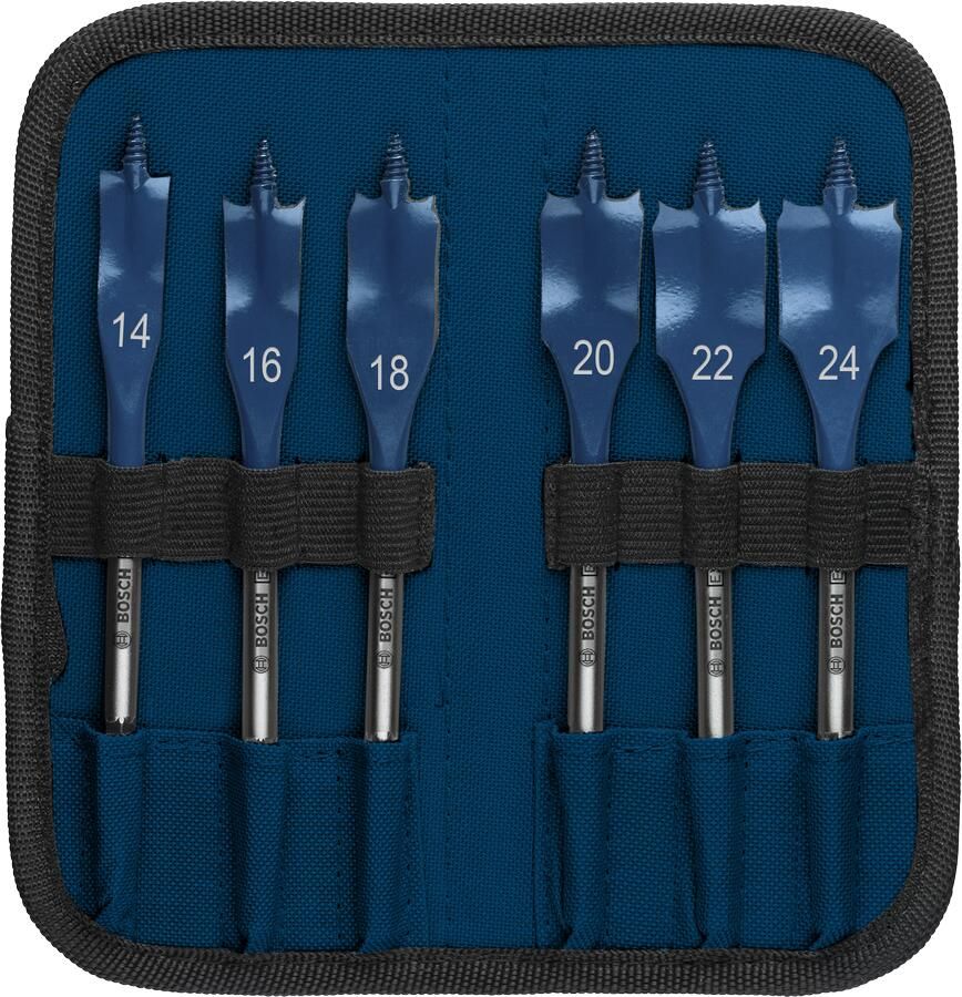 Bosch Accessoires EXPERT Speedborenset Self Cut Speed | 6-delig | 14 16 18 20 22 24 mm 2608902108