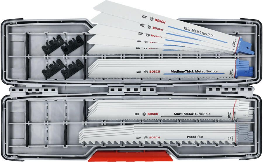Bosch accessoires Line Variety Mix Tough Box 20-delige reciprozaagbladenset 2607012093