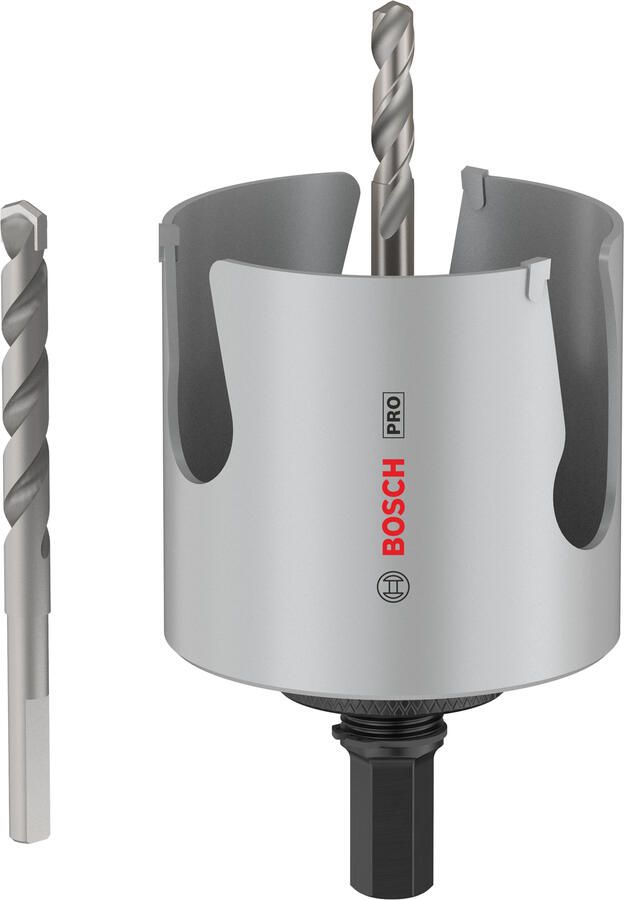 Bosch accessoires PRO Construction Material Gatzaag Starter Kit met schroefdraad | 68mm 2608594688