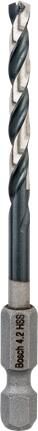 Bosch Accessoires PRO Metal HSS Metaalboor HEX Impact | 4 2 x 43 x 83 mm 2608577571