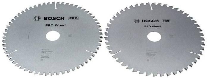 Bosch Accessoires PRO Wood Cirkelzaagbladen | 216 mm | 2 stuks 2608644736