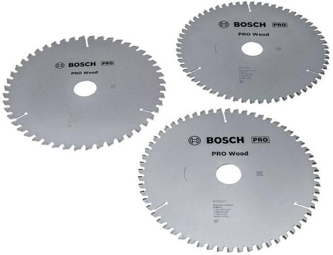 Bosch Accessoires PRO Wood Cirkelzaagbladen | 216 mm | 3 stuks 2608644732
