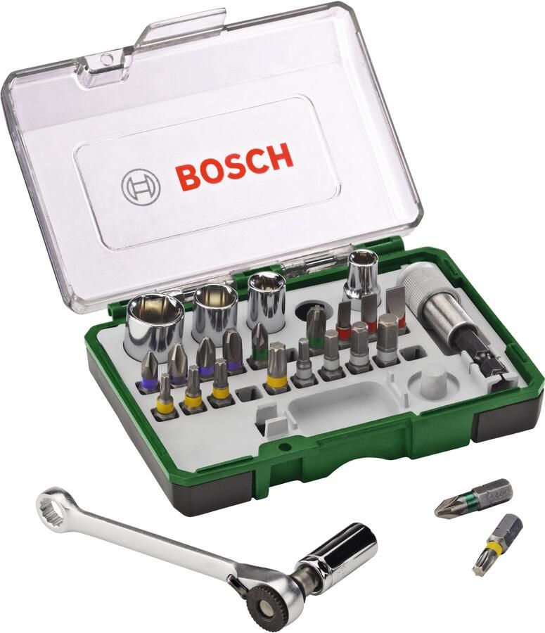 Bosch Accessoires Promoline 27-delige ratelset 2607017562