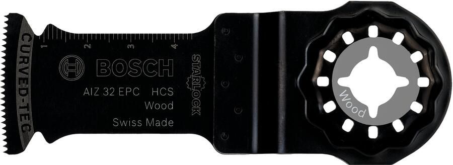 Bosch Accessoires Starlock AIZ 32 EPC HCS Wood Curved-Tec 32 x 50 10x 2608664472