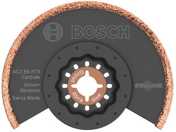 Bosch Accessoires Carbide-RIFF segmentzaagblad ACZ 85 RT3 starlock | 2608661642