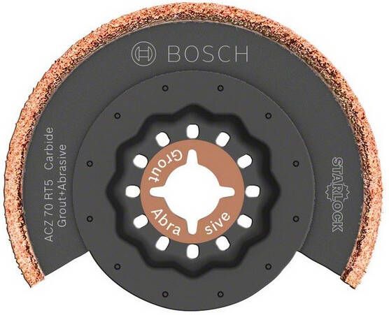 Bosch Accessoires Carbide-RIFF segmentzaagblad met smalle zaagsnede ACZ 70 RT5 starlock | 2608661692